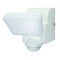 Iq America LB1850 500 Lumen Battery Operated LED Motion Security Flood Light Wall Eave Mount White LB1850wh - alternate 1